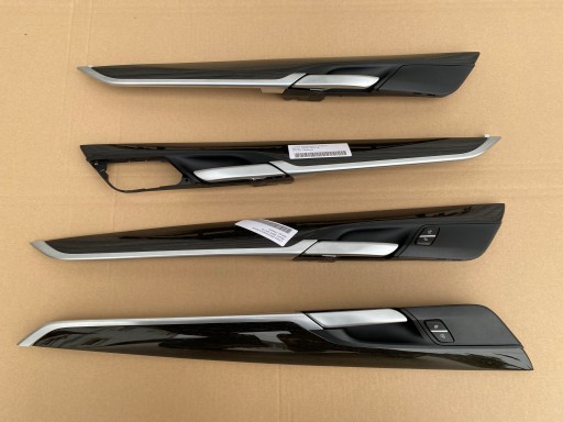 BMW X6 F16 декор оздоблення дверей дерев'яна планка