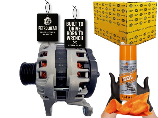 HEL8EL 011 - Електрика генератор hella hella #petrolhead pro+ kit4