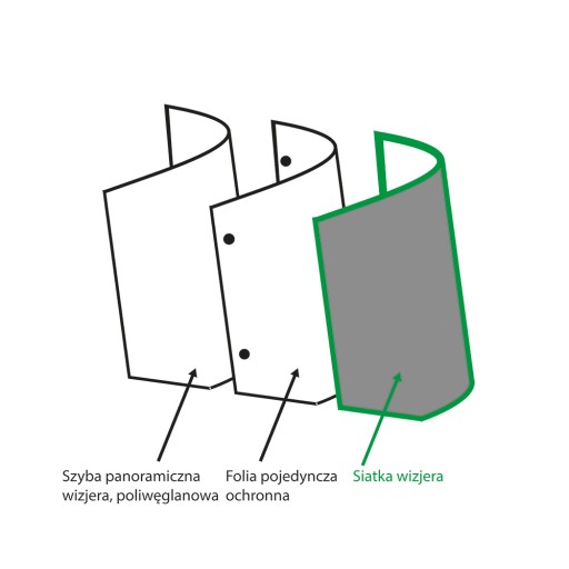 Сетка-забрало шлема РЭС-4 – 10 шт.