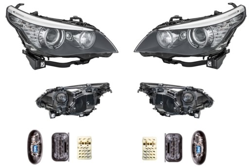 SS2017097H 2017107H - ФАРА BMW 5 E60 E61 07-10 HELLA L+P