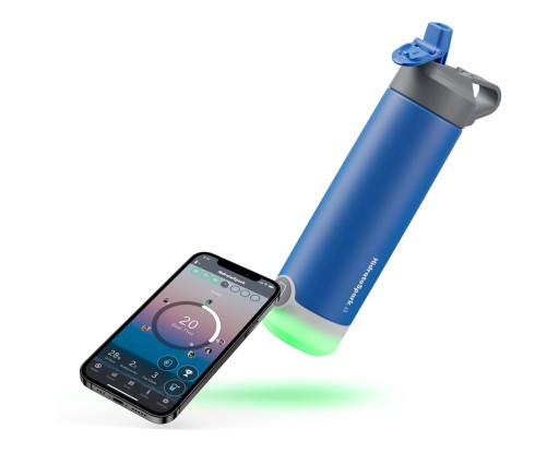Пляшка HidrateSpark TAP 592 мл синя