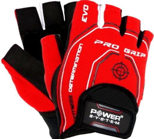 Тренувальні рукавички Power-System, розмір L, оранжево-червоні