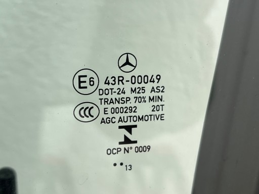 MERCEDES B-class W246 door left front KOMPLET 761 W colour original paint