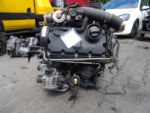 Skoda Octavia II 1,9 tdi engine complete BJB