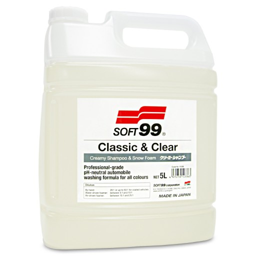 Автомобільний шампунь Soft99 Classic & Clear 500