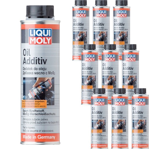 LIQUI MOLY 8342 OIL ADDITIV ДОБАВКА МАСЛА MOS2 * 10
