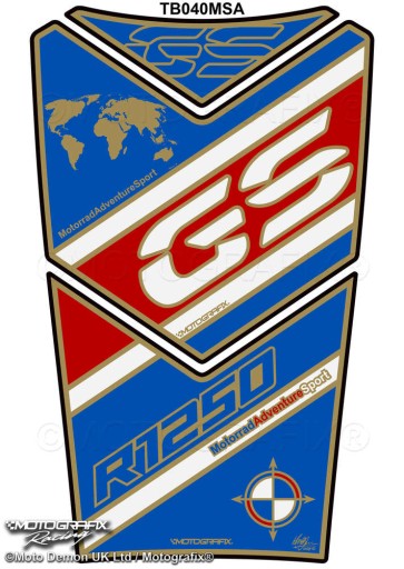 TANKPAD MOTOGRAFIX BMW R1250gs Adventure 2019-2020