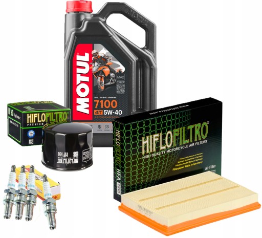 MU104087 - Масло Motul 5w40 BMW S1000 RR Фільтр Свічки