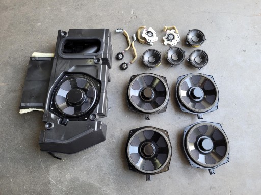 sustav zvučnici zvučnik SUBWOOFER MERIDIAN RANGE ROVER VOGUE L405