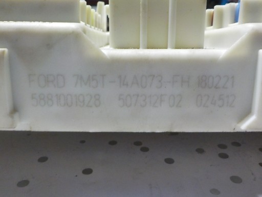 FORD KUGA e modulo BSI UCH 7M5T-14A073-FB 507312F02
