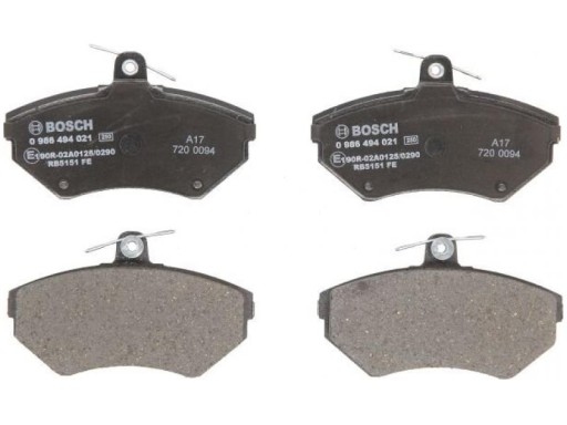 Гальмівні колодки Bosch 0 986 494 021