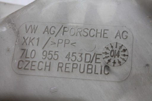 washer fluid tank XENON 7L0955453D VW TOUAREG 7L 02-10