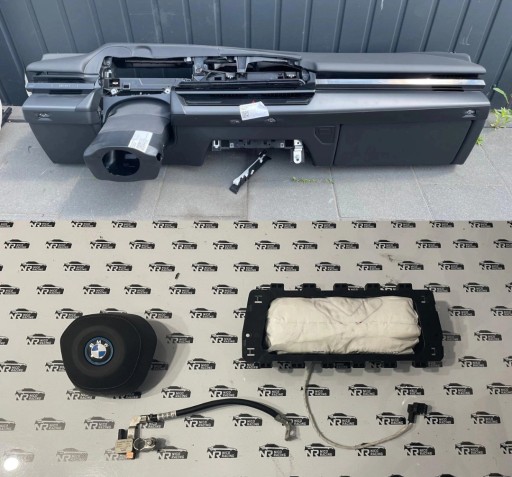 Консоль подушки безпеки панелі приладів bmw 5 g60 g61 без hud чорний