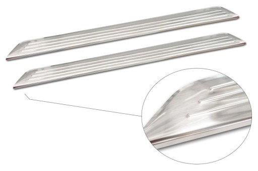 FIAT 500 E II хэтчбек накладки на пороги