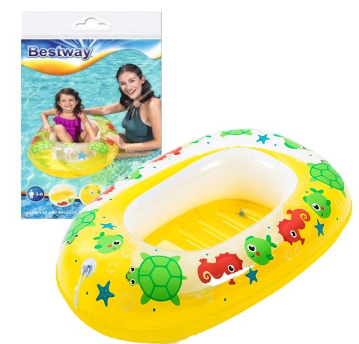 Дитячий надувний човен Bestway 34037 102х69 див