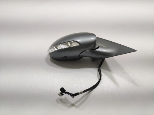 mirror right electrics MERCEDES S-KLASA W221 2005-09 7 + 4 cables EUROPA