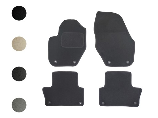 Volvo XC60 і 2008-2017 Велюрові килимки