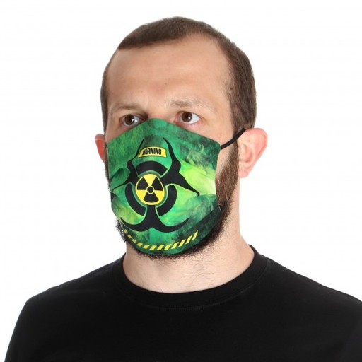 POUNDOUT бавовняна маска зелена 1 шт.