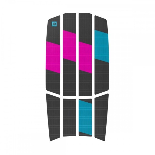 Накладка DTK 2021 Traction Pad Team Front DkGreyPnk