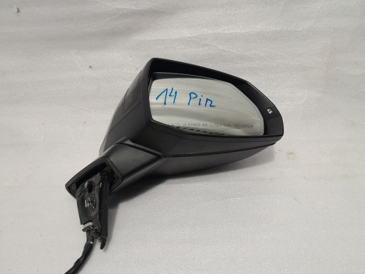 AUDI Q5 II 80A mirror right USA 14 PIN ASYSTENT