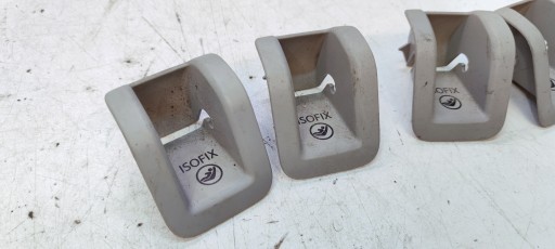 ZASLEPKI Halter ISOFIX heck KOMPLET AUDI A3 8V 8V0887233A SZARE