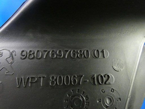PEUGEOT 308 II T9 SPLYW ODPLYW of water under the window right front