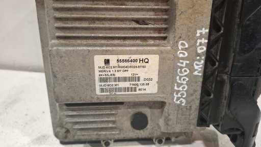 computer 55566400HQ 71600.135.05 MJD6O2.M1 OPEL MERIVA A 1.3 CDTI