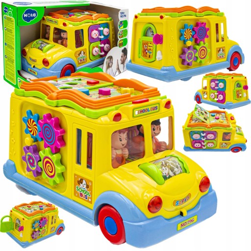 ІНТЕРАКТИВНА МАШИНА АВТОБУС КНИГА МУЗИКА