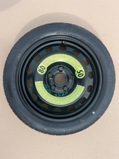 AUDI A3 8P spare tyre wheel spare ZAPAS R16 5X112 1K0601027S