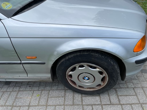 354 - Правое переднее крыло bmw 3 e46 седан универсал предлифтовое 354/7 titansilber