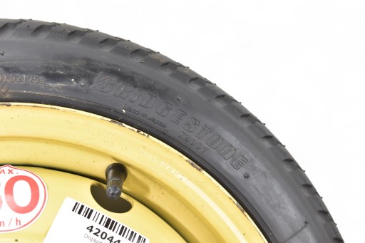 Galet tendeur courroie Roue de secours Roue de secours TOYOTA YARIS et 14" 4x100 I4X4T Bridgestone