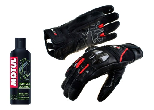 Мотоциклетные перчатки LS2 SPARK 2 RED BLACK, размер 3XL