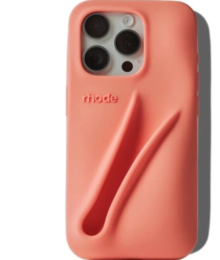 【ゆき】 rhode peach pitケースリップ付き Rhode Lip Case Silicone iPhone Case Peach Pit - FW24 - US