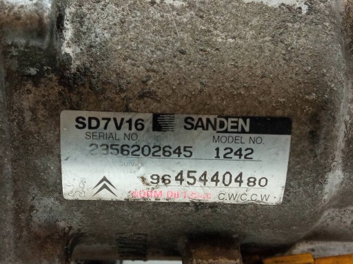 Klimakompressor klimaanlage 9645440480 1.6 HDI Citroen Xsara Picasso und (1999-08)