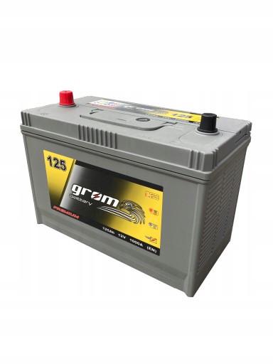 GROM125EU - Акумулятор для машин GROM 125AH 1000A 12V P / L+