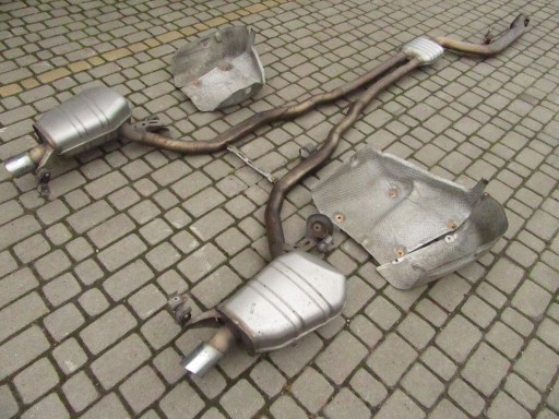 muffler, exhaust uklad exhaust BMW 5 F10 F11 535d 313km N57d30b