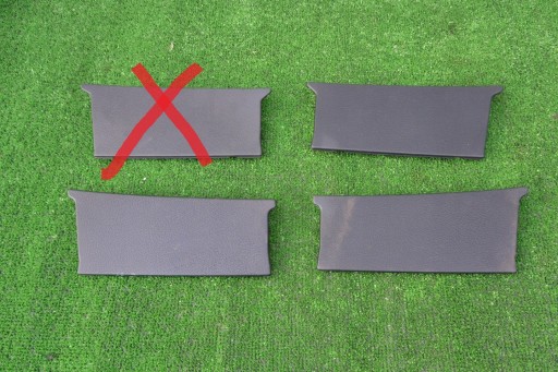 spoiler BOCZKA door upholstery left right front rear part MERCEDES-BENZ W211