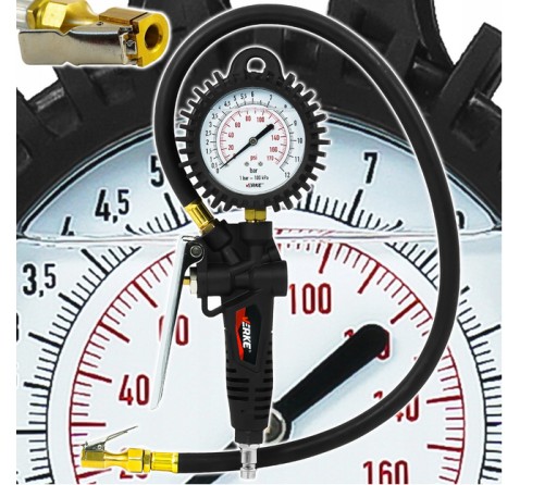 ПНЕВМАТИЧЕСКИЙ ПИСТОЛЕТ ДЛЯ НАКАЧАНИЯ ШИН С МАНОМЕТРОМ КОМПРЕССОРА