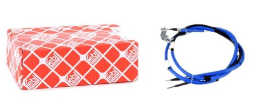 109098 - ТРОС РУЧНОГО ГАЛЬМА OPEL ASTRA G 01-03 ЗАДНІЙ