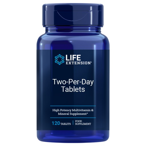 Life Extension Two-Per-Day Multivitamíny 120 tab