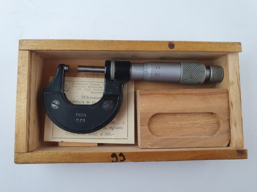 Наружный микрометр MMZb 0-25 FWP