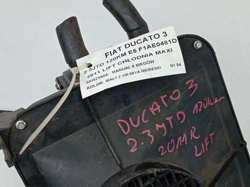 fan cab FIAT DUCATO III