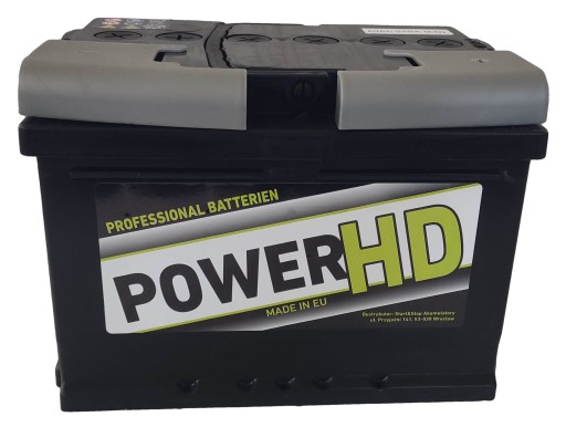 Акумулятор 60Ah 510A 12V 62AH 64 63AH