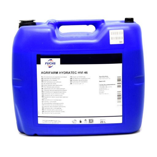 ГИДРАВЛИЧЕСКОЕ МАСЛО FUC-AGRIFARM HYDRATEC HVI 46 20л