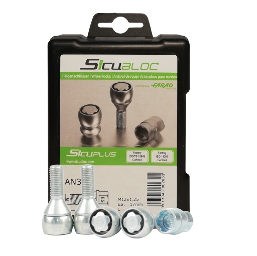 Кріпильні гвинти SICUBLOC 12x1. 25X30 конус