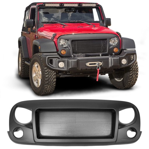 Решітка радіатора JEEP WRANGLER JK 2007-2018 HUNTER