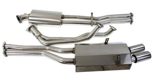MG-CB-036 - BMW E36 M3 выхлопная система CATBACK TURBOWORKS
