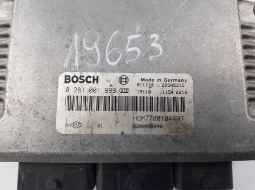 computer motore ECU 7700104407 RENAULT ESPACE