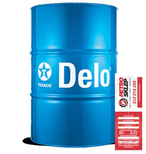 TEXACO DELO RDS 400 10W40 E9 E7 CI-4 Ultra X 208L
