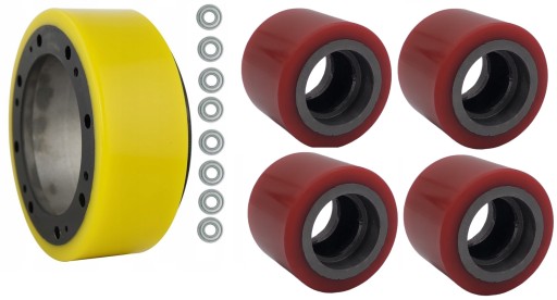 14108 14080 - Набір роликів для візка для піддонів CBD 15 HELI JAC